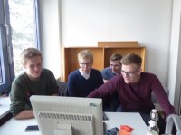 Team "Maximus" bei der Arbeit