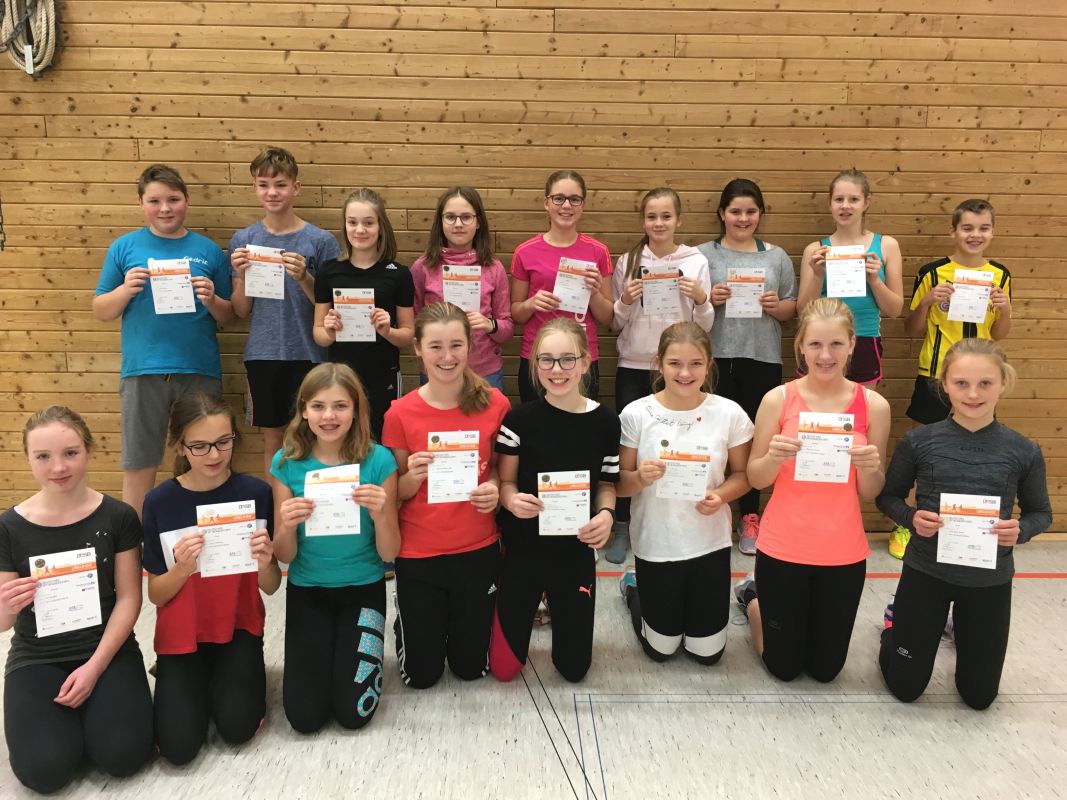 Sportabzeichen Klasse 7b 2018 07 10 Sportabzeichen2