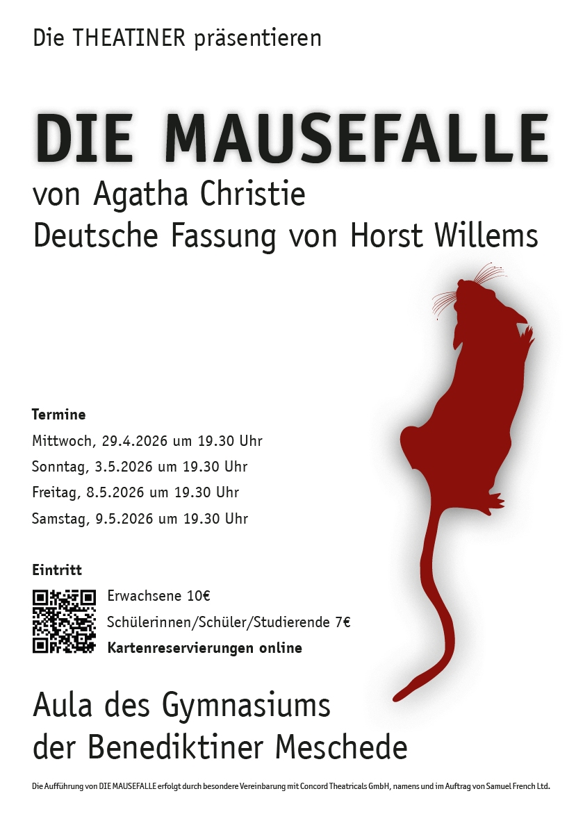Plakat Die Mausefalle