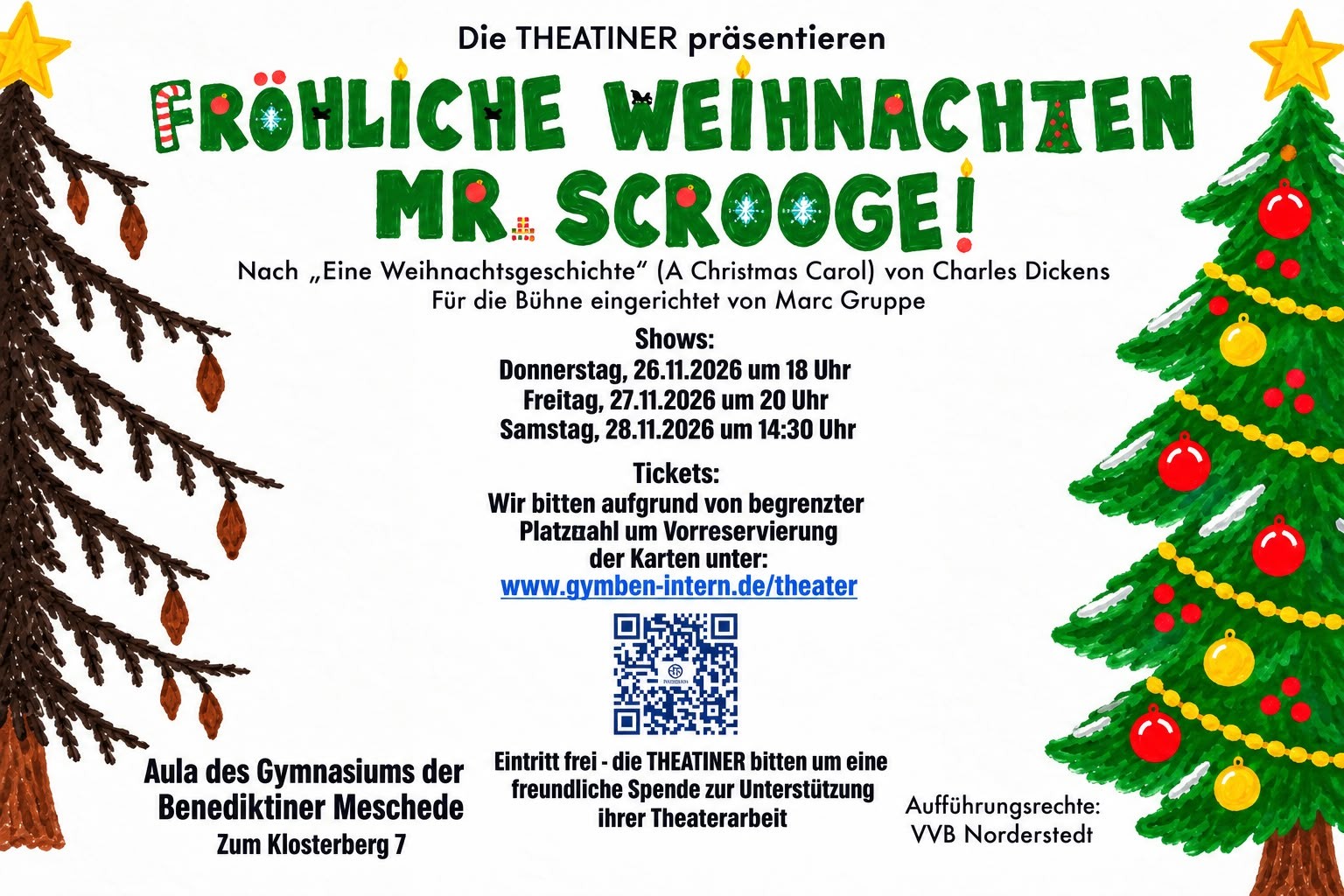 Scrooge Plakat quer